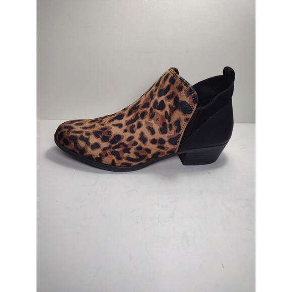 So authentic American heritage pear leopard women's booty 8M - Picture 1 of 15